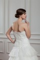 A-Line Satin Organza Sweetheart Chapel Train Lace Wedding Dresses 2030753 A-Line Satin Organza Sweetheart Chapel Train Lace Wedding Dresses 2030753