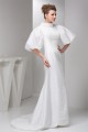 Lace Silk like Satin Mermaid/Trumpet Half Elbow Sleeve Wedding Dresses 2030755 Lace Silk like Satin Mermaid/Trumpet Half Elbow Sleeve Wedding Dresses 2030755