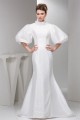 Lace Silk like Satin Mermaid/Trumpet Half Elbow Sleeve Wedding Dresses 2030755 Lace Silk like Satin Mermaid/Trumpet Half Elbow Sleeve Wedding Dresses 2030755