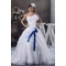 Ball Gown Chapel Train Sleeveless Strapless Sweet Wedding Dresses 2030758