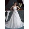 Latest Design Satin Taffeta A-Line Sleeveless Halter Sweet Wedding Dresses 2030760