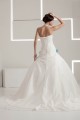 Latest Design Sleeveless Halter Satin Ball Gown Sweet Wedding Dresses 2030761