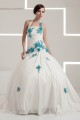 Latest Design Sleeveless Halter Satin Ball Gown Sweet Wedding Dresses 2030761