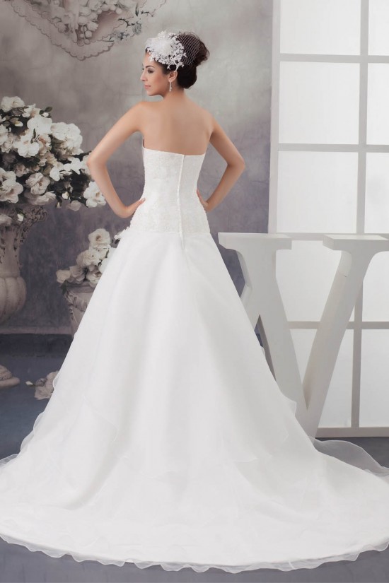 Latest Design Sleeveless Sweetheart A-Line Lace Wedding Dresses 2030763 Latest Design Sleeveless Sweetheart A-Line Lace Wedding Dresses 2030763