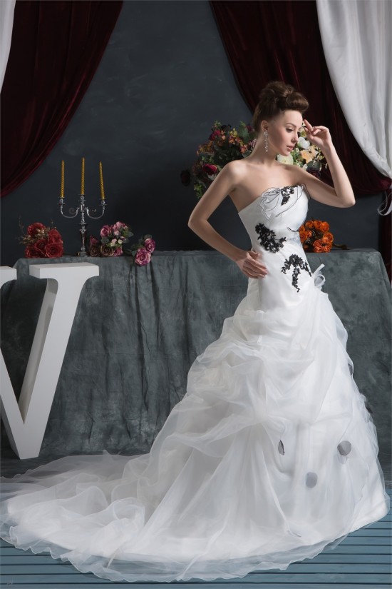 Latest Design Strapless Sleeveless A-Line Wedding Dresses 2030764 Latest Design Strapless Sleeveless A-Line Wedding Dresses 2030764
