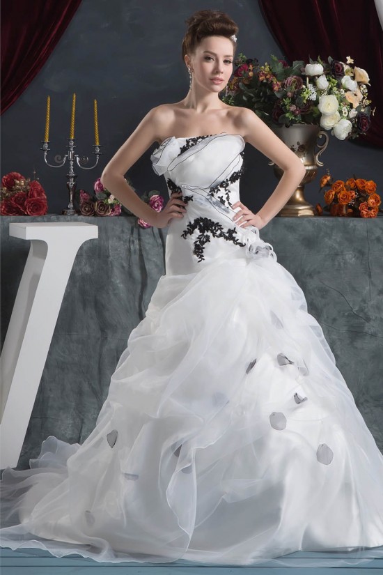 Latest Design Strapless Sleeveless A-Line Wedding Dresses 2030764 Latest Design Strapless Sleeveless A-Line Wedding Dresses 2030764