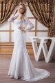Mermaid/Trumpet Satin Lace Sweetheart Wedding Dresses with A Long Sleeve Lace Jacket 2030772 Mermaid/Trumpet Satin Lace Sweetheart Wedding Dresses with A Long Sleeve Lace Jacket 2030772
