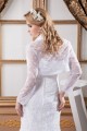 Mermaid/Trumpet Satin Lace Sweetheart Wedding Dresses with A Long Sleeve Lace Jacket 2030772 Mermaid/Trumpet Satin Lace Sweetheart Wedding Dresses with A Long Sleeve Lace Jacket 2030772