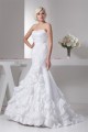 Mermaid/Trumpet Sleeveless Satin Taffeta Sweet Wedding Dresses 2030774 Mermaid/Trumpet Sleeveless Satin Taffeta Sweet Wedding Dresses 2030774