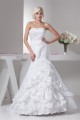 Mermaid/Trumpet Sleeveless Satin Taffeta Sweet Wedding Dresses 2030774 Mermaid/Trumpet Sleeveless Satin Taffeta Sweet Wedding Dresses 2030774