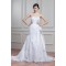 A-Line Sleeveless Soft Sweetheart Lace Wedding Dresses 2030775