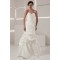 Mermaid/Trumpet Sweetheart Satin Taffeta Floor-Length Wedding Dresses 2030776
