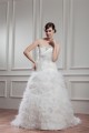 New Arrival Satin Sleeveless A-Line Sweetheart Wedding Dresses 2030781