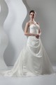 New Arrival Sleeveless Satin Sweetheart A-Line Beaded Wedding Dresses 2030782 New Arrival Sleeveless Satin Sweetheart A-Line Beaded Wedding Dresses 2030782