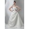 New Arrival Sleeveless Satin Sweetheart A-Line Beaded Wedding Dresses 2030782