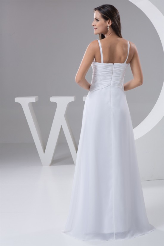 New Design A-Line Sleeveless Chiffon V-Neck Beaded Floor-Length Wedding Dresses 2030787 New Design A-Line Sleeveless Chiffon V-Neck Beaded Floor-Length Wedding Dresses 2030787