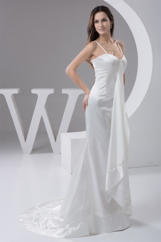 New Design Sweetheart Sleeveless Spaghetti Strap Beaded Wedding Dresses 2030789 New Design Sweetheart Sleeveless Spaghetti Strap Beaded Wedding Dresses 2030789