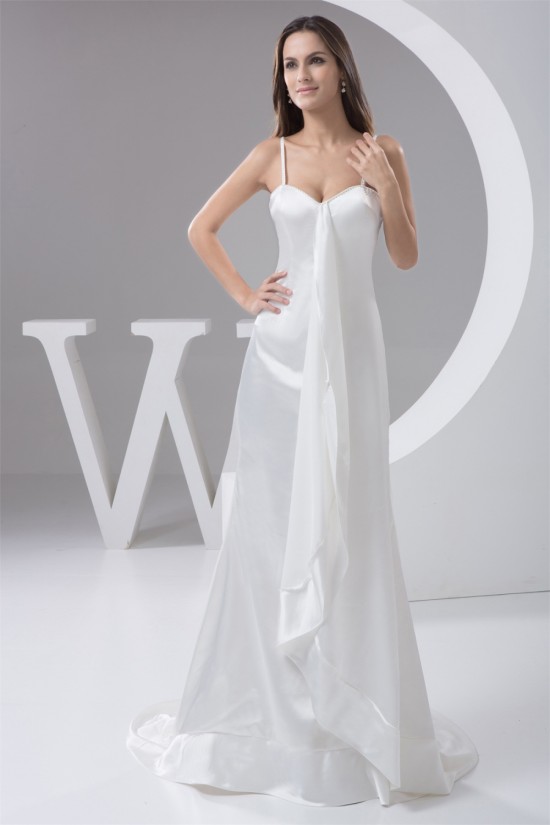 New Design Sweetheart Sleeveless Spaghetti Strap Beaded Wedding Dresses 2030789 New Design Sweetheart Sleeveless Spaghetti Strap Beaded Wedding Dresses 2030789