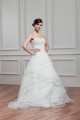 New Design Satin Organza Sweetheart A-Line Sleeveless Wedding Dresses 2030793