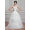 New Design Satin Organza Sweetheart A-Line Sleeveless Wedding Dresses 2030793