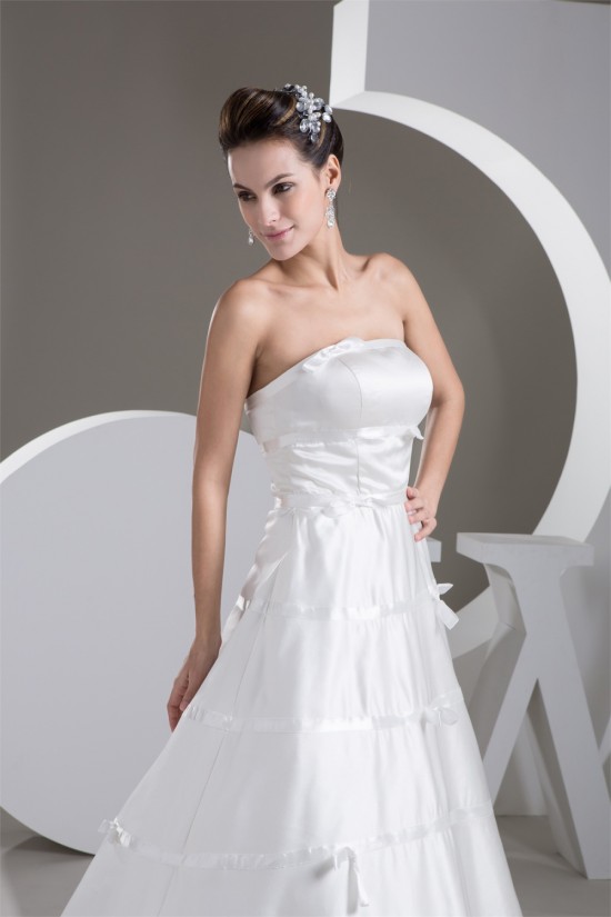 New Design Sleeveless Strapless Satin Taffeta Wedding Dresses 2030797 New Design Sleeveless Strapless Satin Taffeta Wedding Dresses 2030797