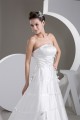 New Design Sleeveless Strapless Satin Taffeta Wedding Dresses 2030797 New Design Sleeveless Strapless Satin Taffeta Wedding Dresses 2030797