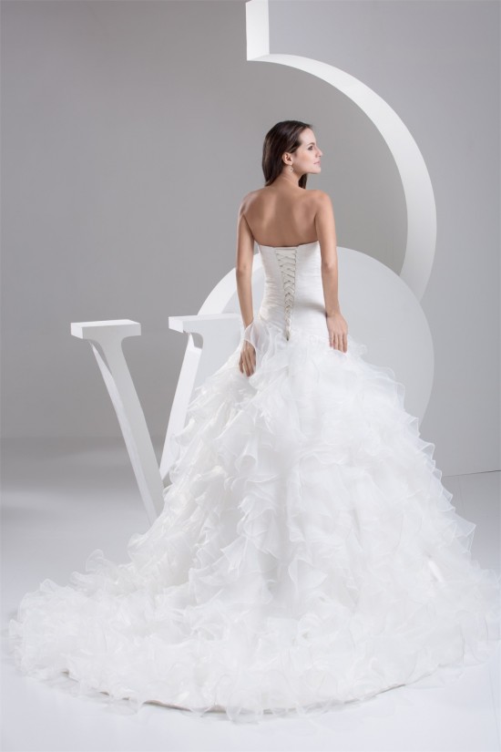 New design Sweetheart Satin Sleeveless Princess Sweet Wedding Dresses 2030799 New design Sweetheart Satin Sleeveless Princess Sweet Wedding Dresses 2030799