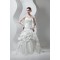 New Style A-Line Long Sleeve Lace Taffeta Sheer Sweet Wedding Dresses 2030801