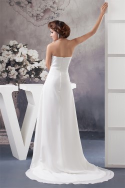 New Style A-Line Sweetheart Chiffon Lace Wedding Dresses Maternity Wedding Dresses 2030804