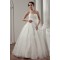 New Style Sweetheart Sleeveless A-Line Satin Lace Wedding Dresses 2030806