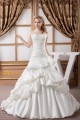 One-Shoulder A-Line Sleeveless Satin Lace Wedding Dresses 2030812 One-Shoulder A-Line Sleeveless Satin Lace Wedding Dresses 2030812