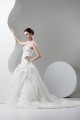 Organza Taffeta Ball Gown Sweetheart Sleeveless Wedding Dresses 2030818