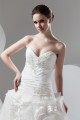 Organza Taffeta Ball Gown Sweetheart Sleeveless Wedding Dresses 2030818