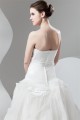 Organza Taffeta Ball Gown Sweetheart Sleeveless Wedding Dresses 2030818