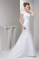 Portrait Satin Lace Mermaid/Trumpet Sleeveless Sweet Wedding Dresses 2030822 Portrait Satin Lace Mermaid/Trumpet Sleeveless Sweet Wedding Dresses 2030822