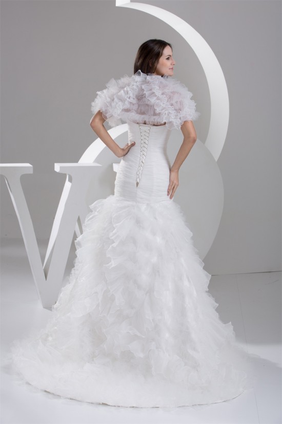 Princess Satin Fine Netting Sweetheart Sleeveless Wedding Dresses 2030824 Princess Satin Fine Netting Sweetheart Sleeveless Wedding Dresses 2030824