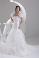 Princess Satin Fine Netting Sweetheart Sleeveless Wedding Dresses 2030824 Princess Satin Fine Netting Sweetheart Sleeveless Wedding Dresses 2030824