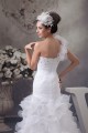 A-Line Asymmetrical Sleeveless One-Shoulder Beading Wedding Dresses 2030829 A-Line Asymmetrical Sleeveless One-Shoulder Beading Wedding Dresses 2030829