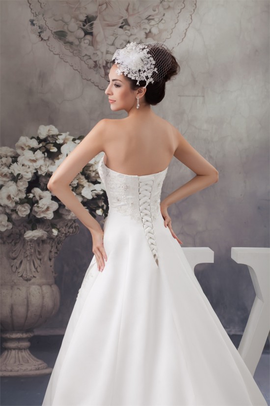 A-Line Sleeveless Strapless Wedding Dresses 2030832 A-Line Sleeveless Strapless Wedding Dresses 2030832