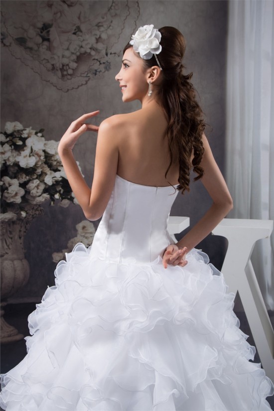 A-Line Sleeveless Strapless Most Beautiful Wedding Dresses 2030833 A-Line Sleeveless Strapless Most Beautiful Wedding Dresses 2030833