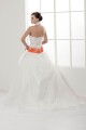 Satin Elastic Woven Satin Sleeveless High-Neck Wedding Dresses 2030834 Satin Elastic Woven Satin Sleeveless High-Neck Wedding Dresses 2030834