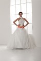 Satin Elastic Woven Satin Sleeveless High-Neck Wedding Dresses 2030834 Satin Elastic Woven Satin Sleeveless High-Neck Wedding Dresses 2030834