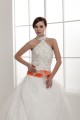 Satin Elastic Woven Satin Sleeveless High-Neck Wedding Dresses 2030834 Satin Elastic Woven Satin Sleeveless High-Neck Wedding Dresses 2030834