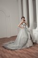 Satin Fine Netting A-Line Strapless Sleeveless Wedding Dresses 2030836 Satin Fine Netting A-Line Strapless Sleeveless Wedding Dresses 2030836