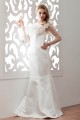 Satin Fine Netting Long Sleeve Bateau Mermaid/Trumpet Wedding Dresses 2030838 Satin Fine Netting Long Sleeve Bateau Mermaid/Trumpet Wedding Dresses 2030838
