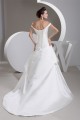 A-Line Satin Fine Netting Off-the-Shoulder New Arrival Wedding Dresses 2030839 A-Line Satin Fine Netting Off-the-Shoulder New Arrival Wedding Dresses 2030839