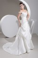 A-Line Satin Fine Netting Off-the-Shoulder New Arrival Wedding Dresses 2030839 A-Line Satin Fine Netting Off-the-Shoulder New Arrival Wedding Dresses 2030839