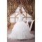 Satin Fine Netting Sweetheart Ball Gown Beaded Wedding Dresses 2030847