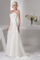 Sheath/Column Satin Lace Fine Netting Soft Wedding Dresses 2030850 Sheath/Column Satin Lace Fine Netting Soft Wedding Dresses 2030850