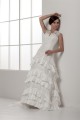 Satin Lace Taffeta Sleeveless A-Line V-Neck New Arrival Wedding Dresses 2030856 Satin Lace Taffeta Sleeveless A-Line V-Neck New Arrival Wedding Dresses 2030856
